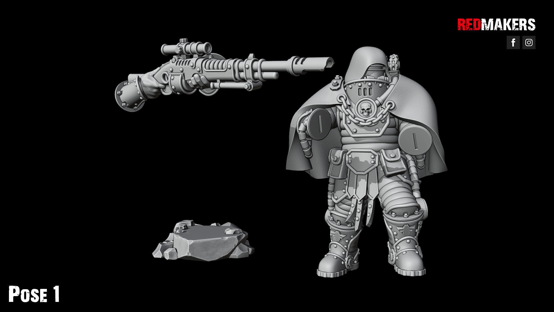 Solar Guard  - Snipers of the Imperial Force  3D print model_15