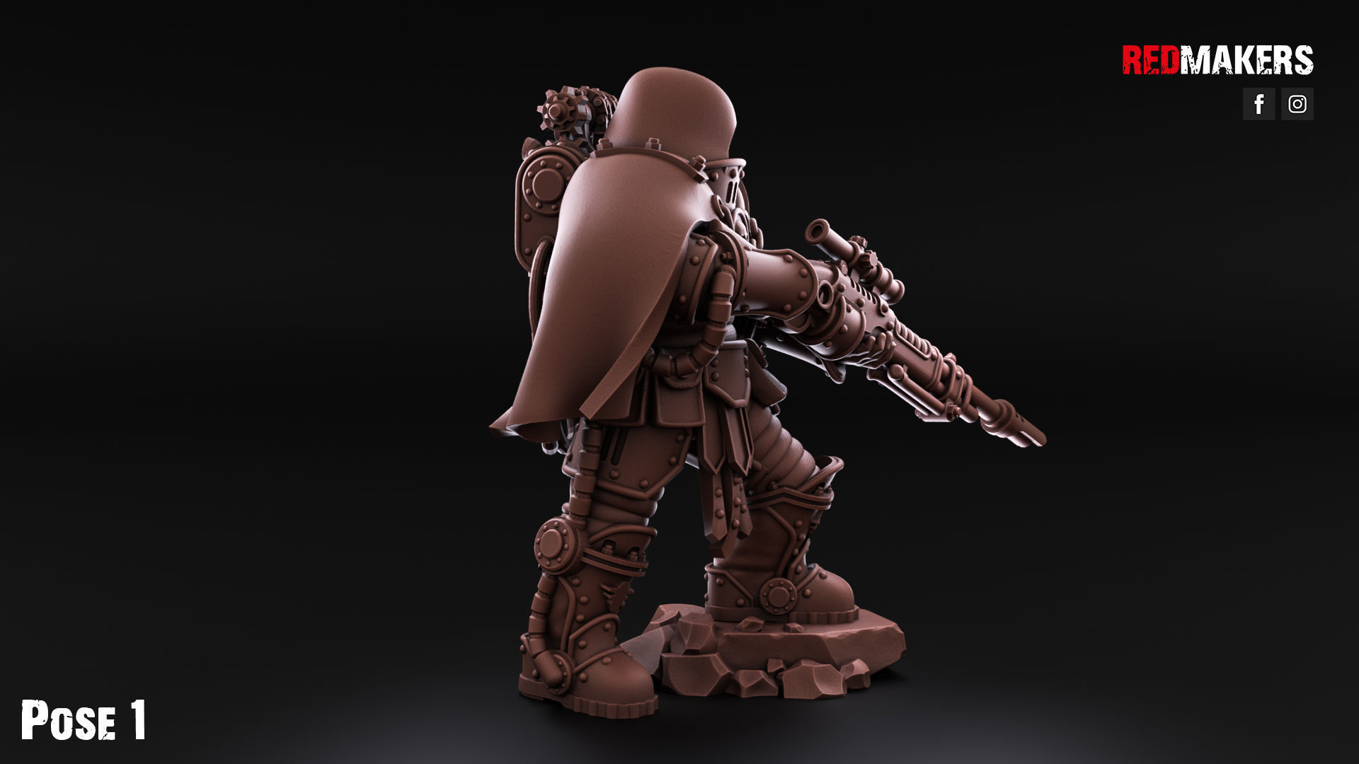 Solar Guard  - Snipers of the Imperial Force  3D print model_5