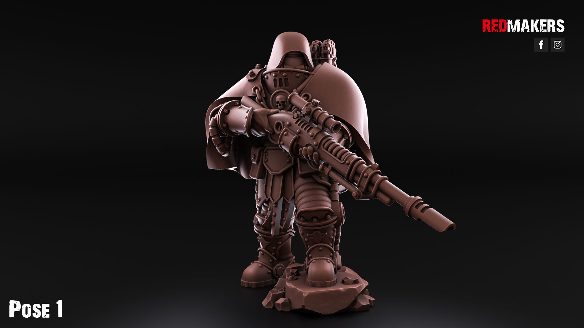 Solar Guard  - Snipers of the Imperial Force  3D print model_4
