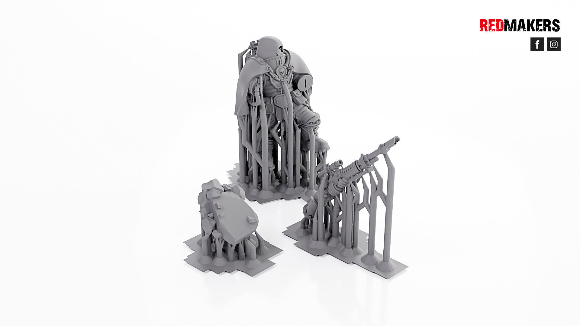 Solar Guard  - Snipers of the Imperial Force  3D print model_13