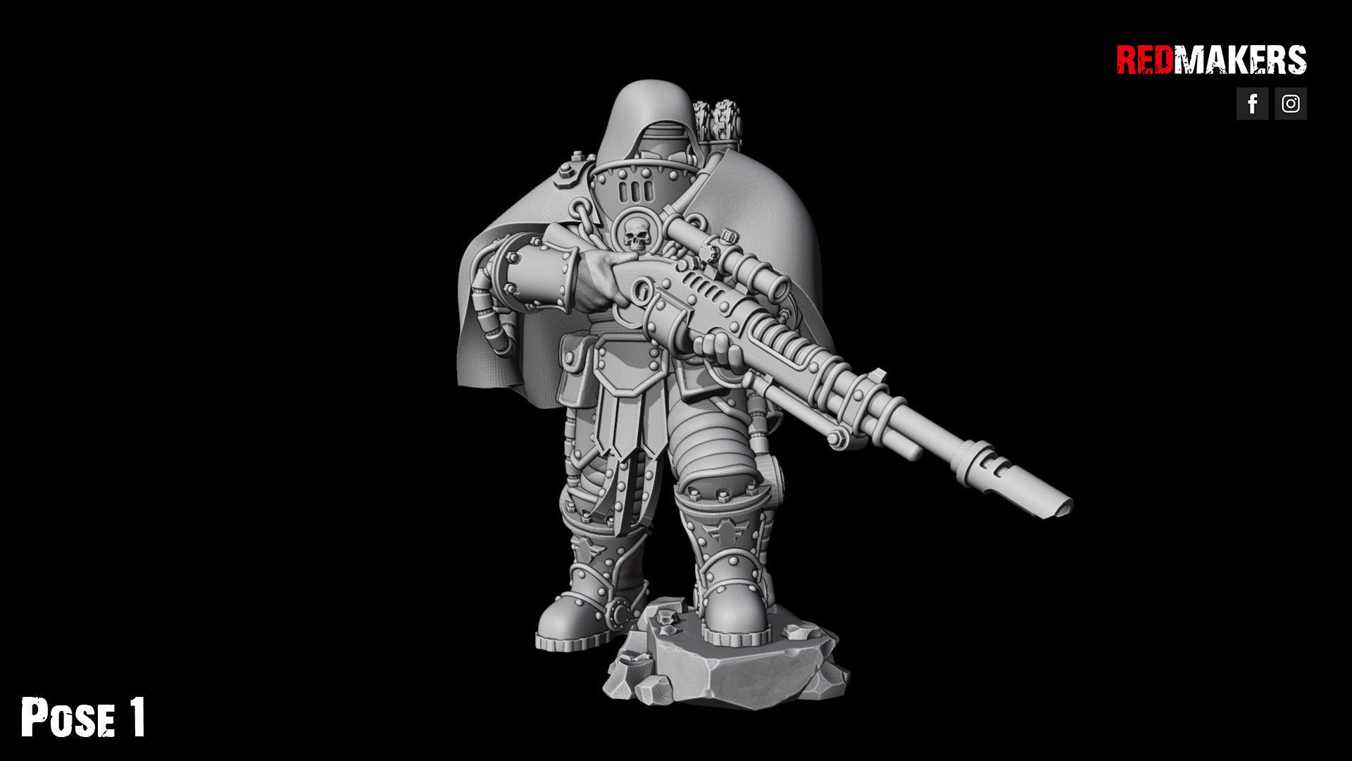 Solar Guard  - Snipers of the Imperial Force  3D print model_14