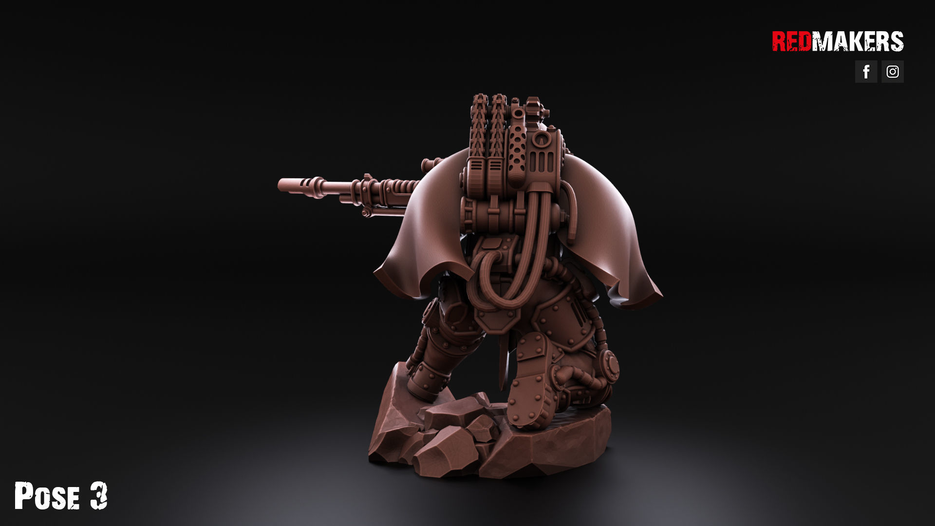 Solar Guard  - Snipers of the Imperial Force  3D print model_12