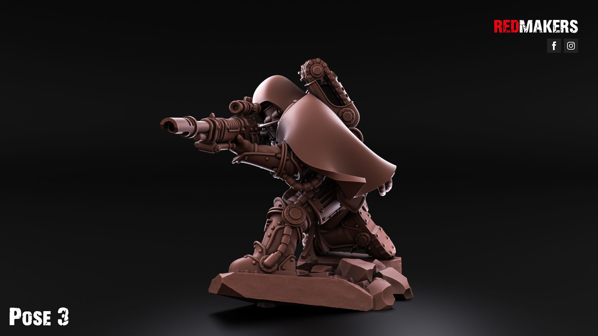 Solar Guard  - Snipers of the Imperial Force  3D print model_11