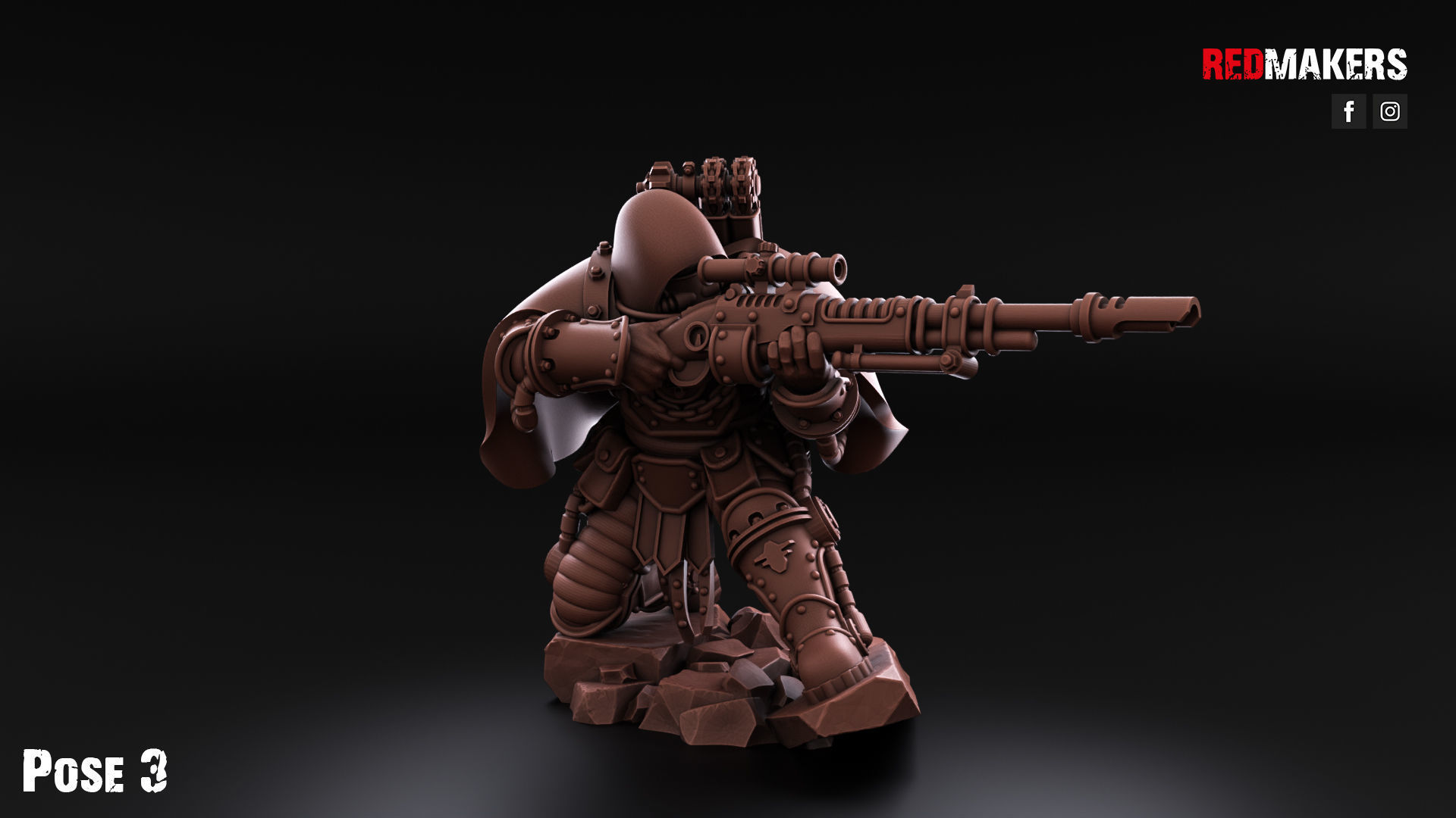 Solar Guard  - Snipers of the Imperial Force  3D print model_10