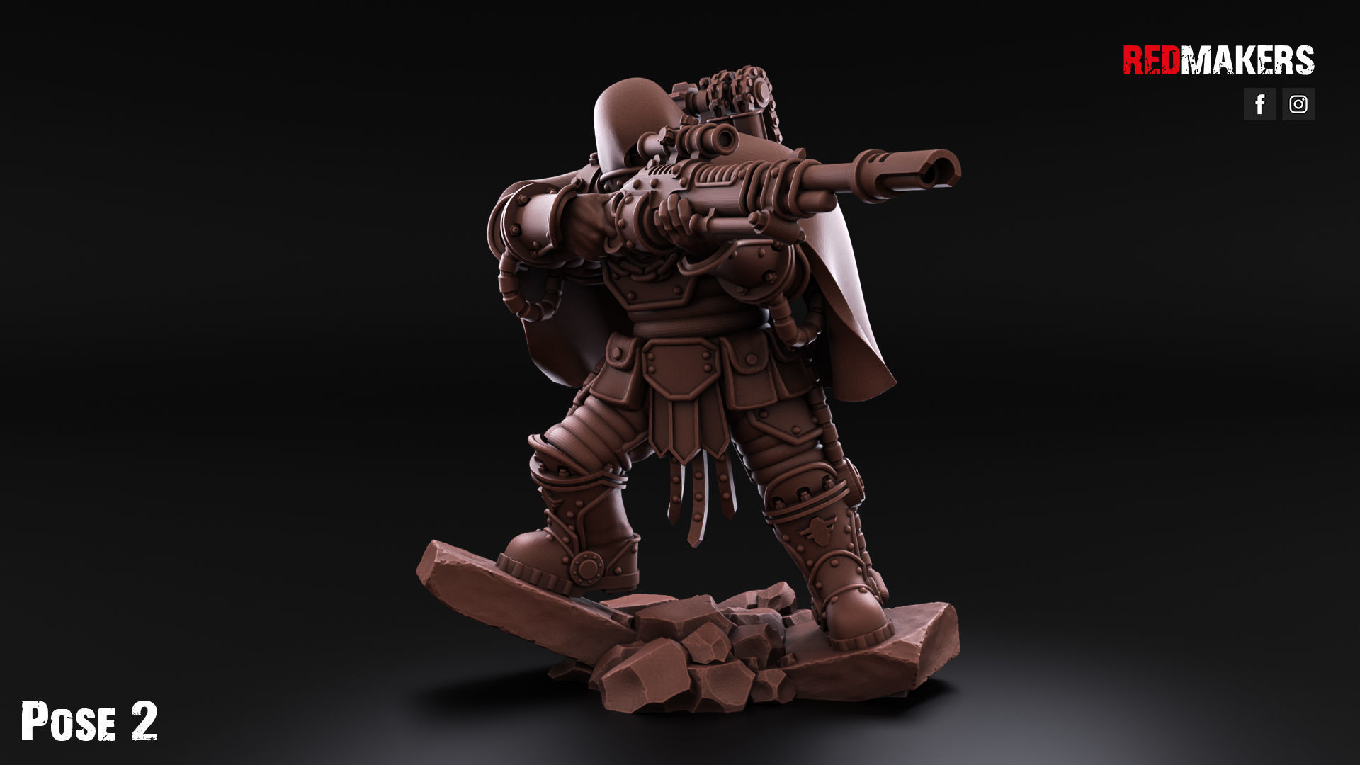 Solar Guard  - Snipers of the Imperial Force  3D print model_7