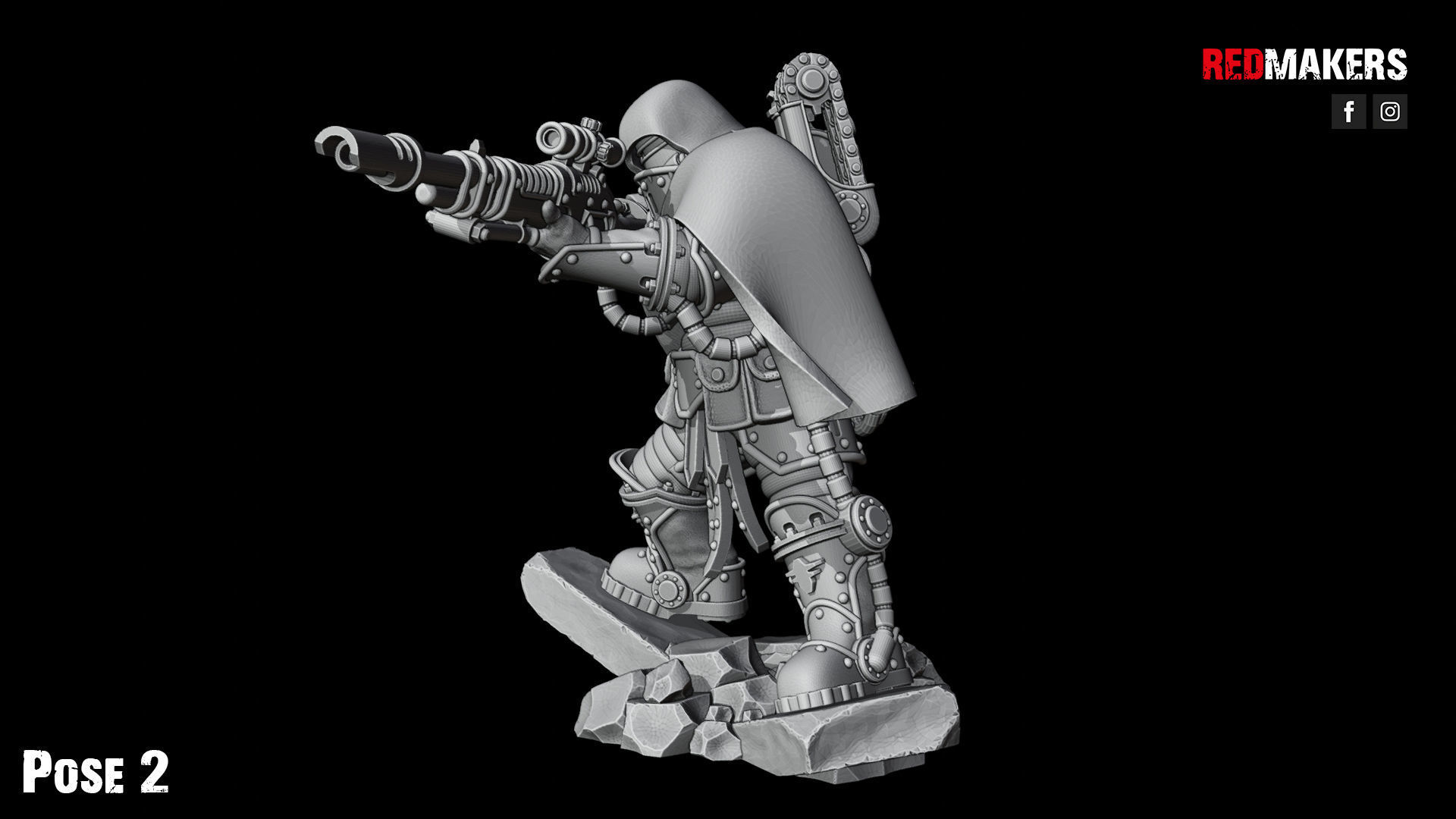 Solar Guard  - Snipers of the Imperial Force  3D print model_16