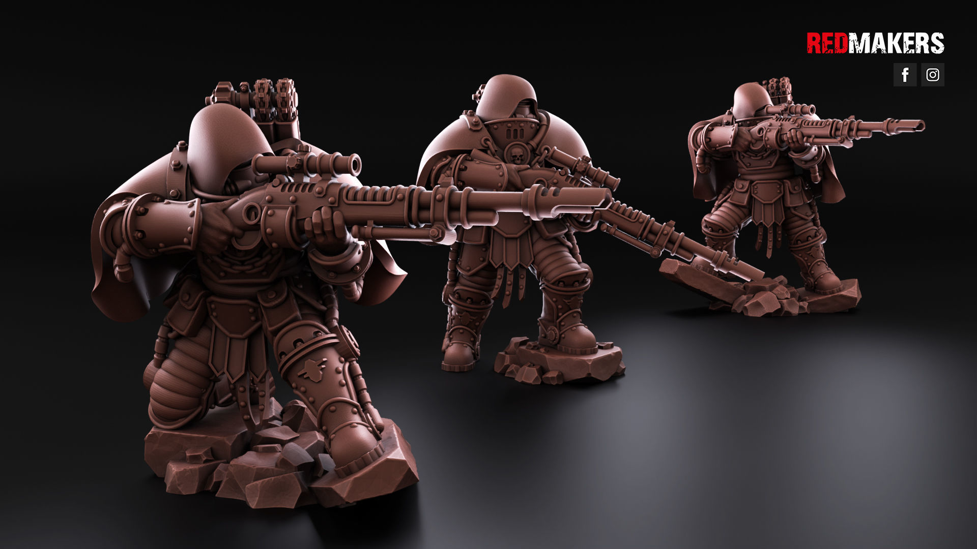 Solar Guard  - Snipers of the Imperial Force  3D print model_3