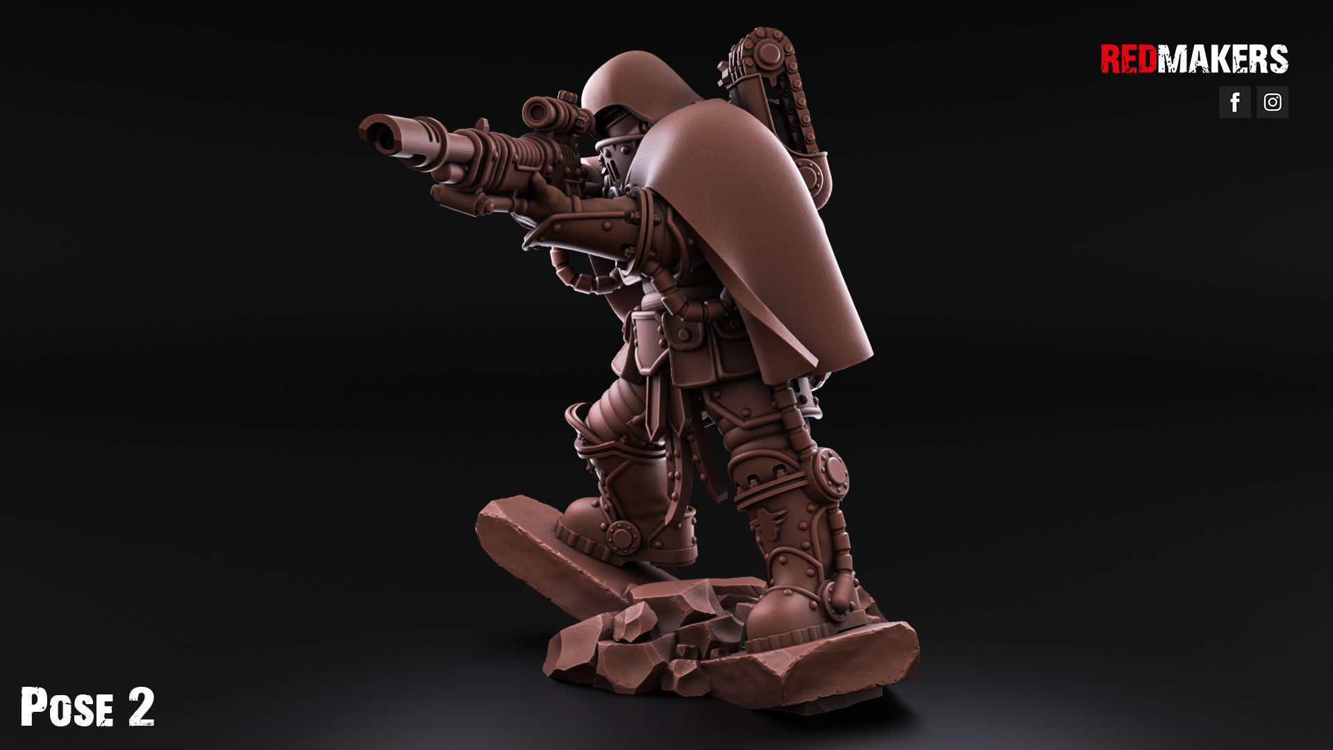 Solar Guard  - Snipers of the Imperial Force  3D print model_9