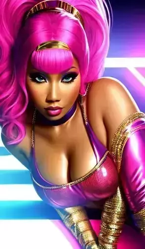 Nicki Minaj 3D Wallpaper Good for Android Phones