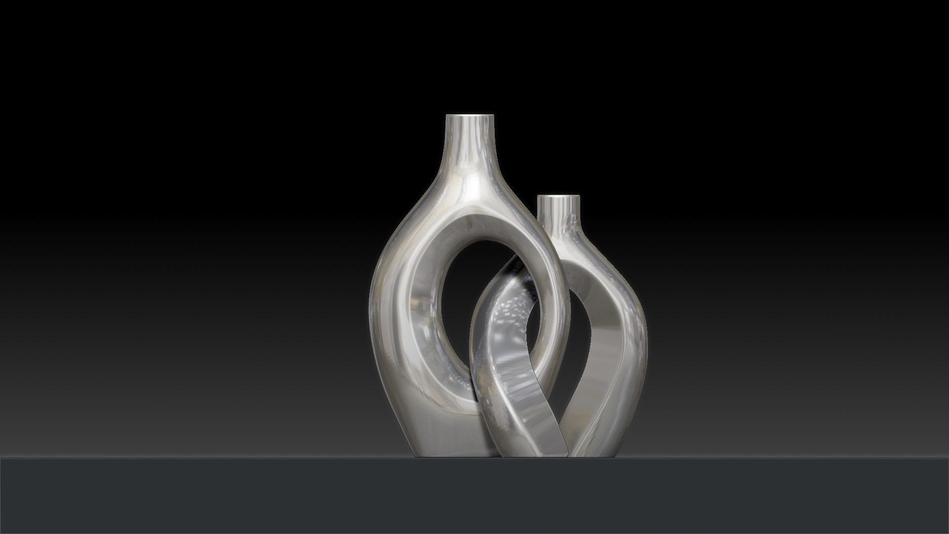 Harmony Twist Vases 3D print model_3