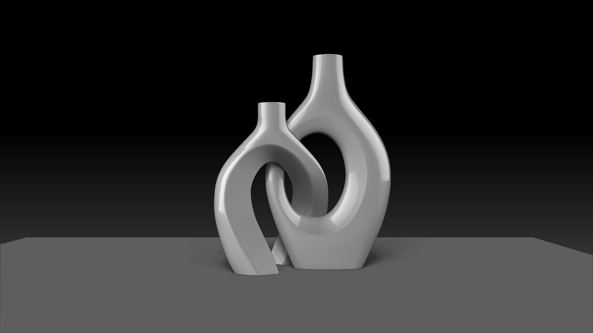 Harmony Twist Vases 3D print model_2