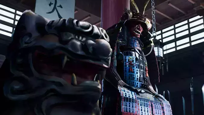 Feudal Japan Warroom Environment