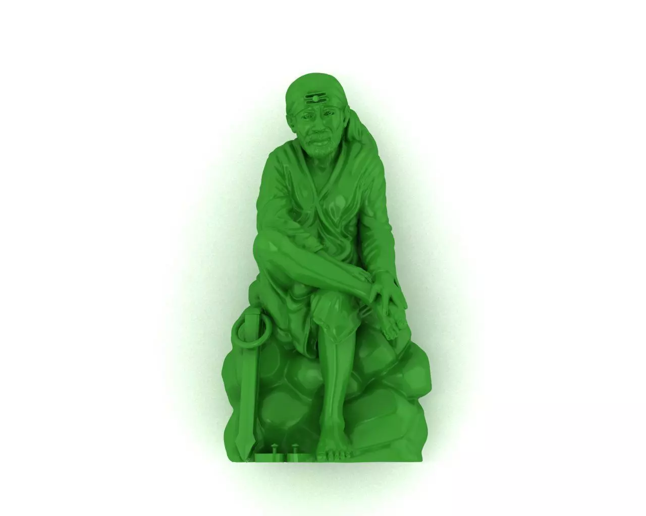 SAI BABA hand rakha huya 3D print model