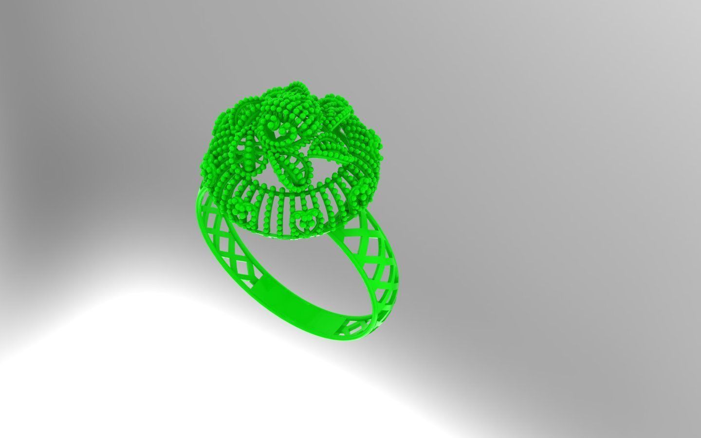 Gold Ring 31 3D print model_2