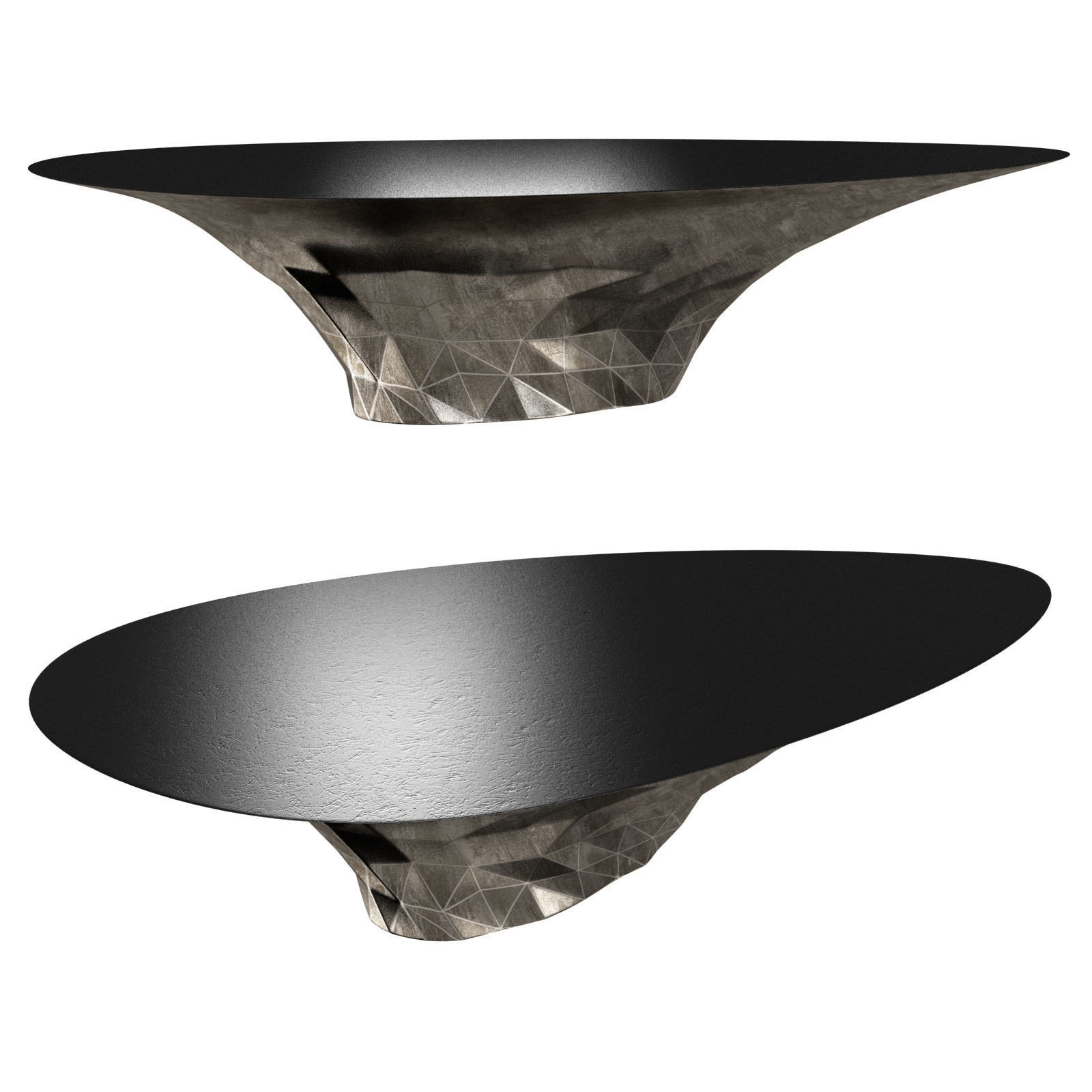 BASED UPON FACETED TWIST DINING TABLE 3D model_1