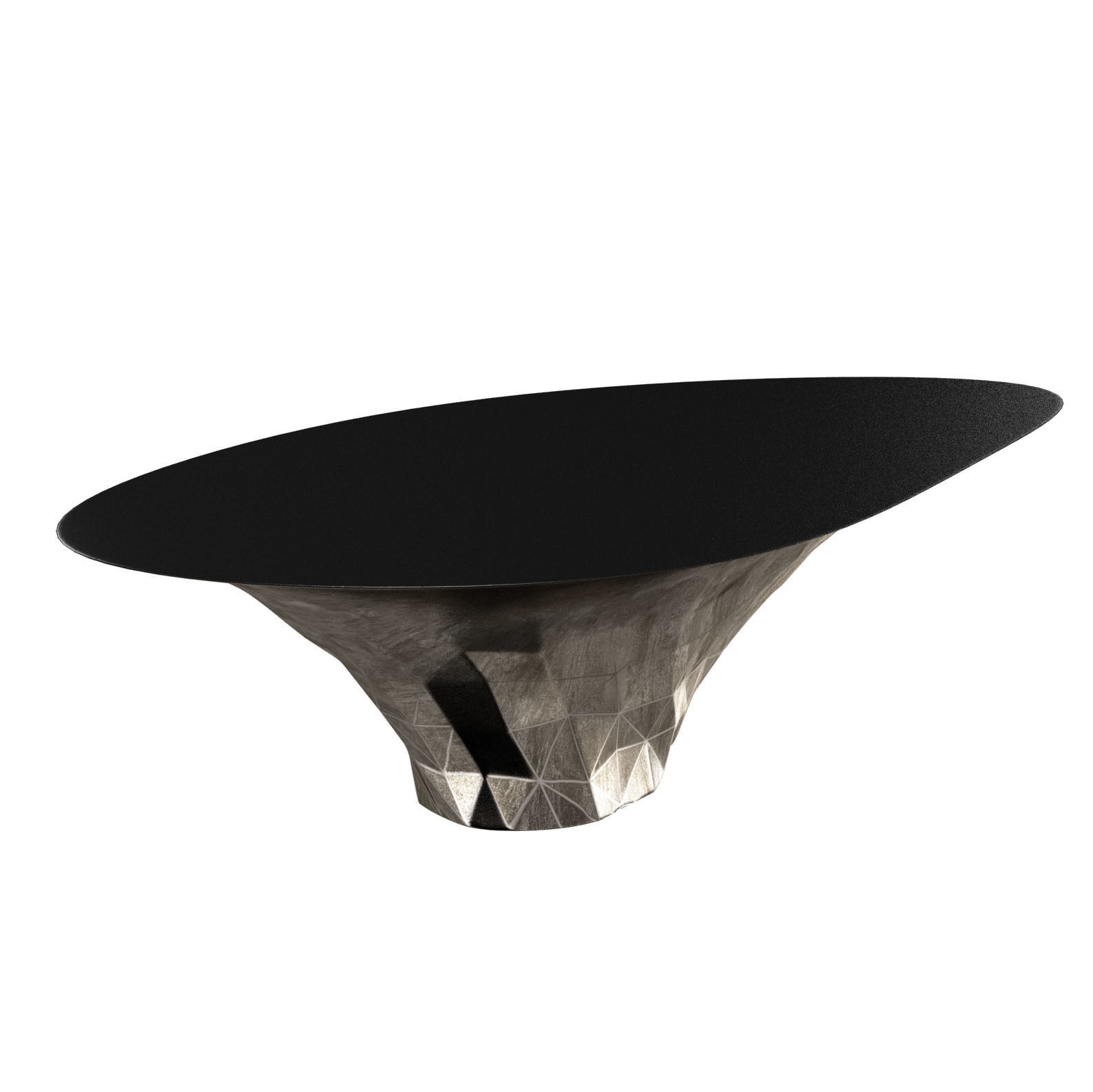 BASED UPON FACETED TWIST DINING TABLE 3D model_2