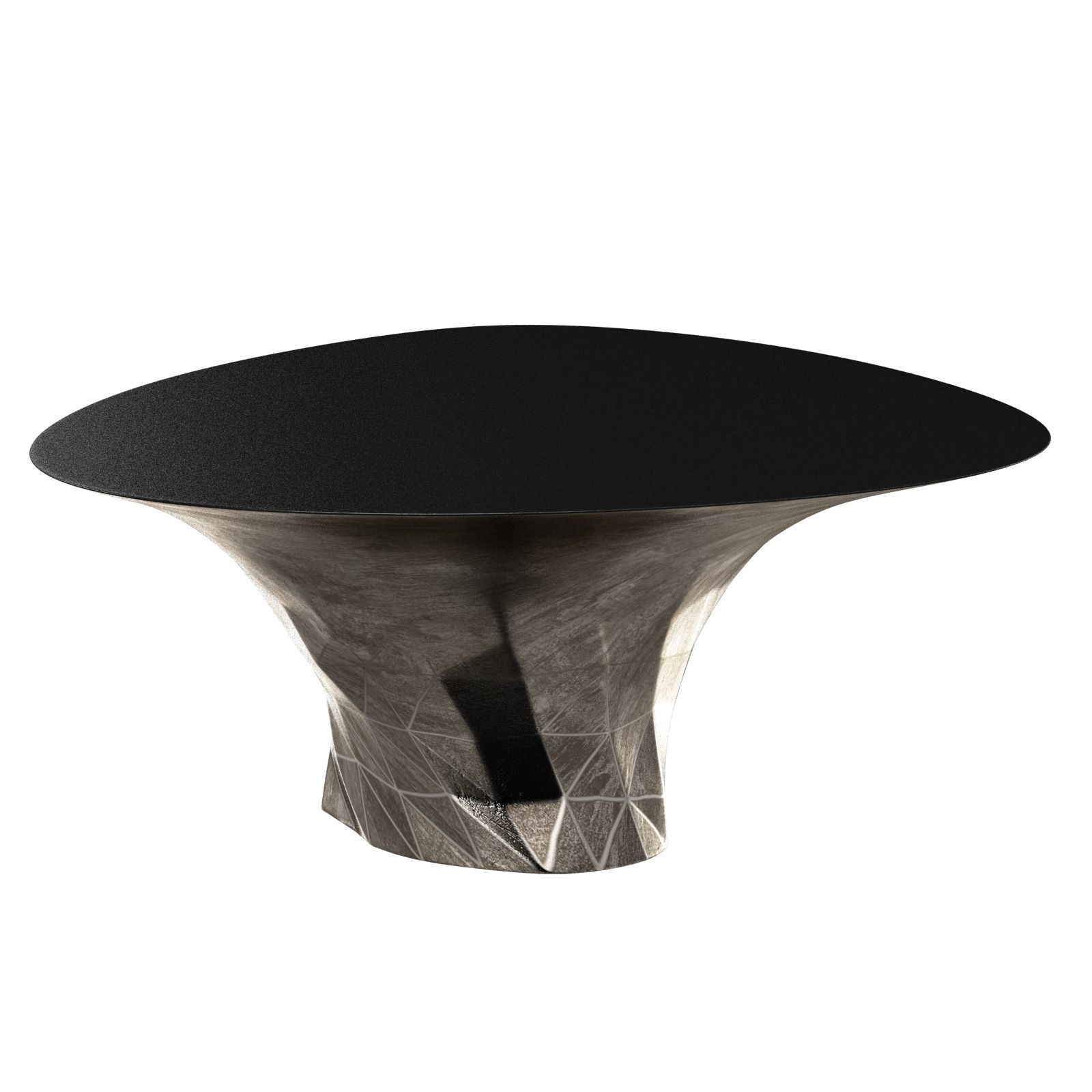 BASED UPON FACETED TWIST DINING TABLE 3D model_6