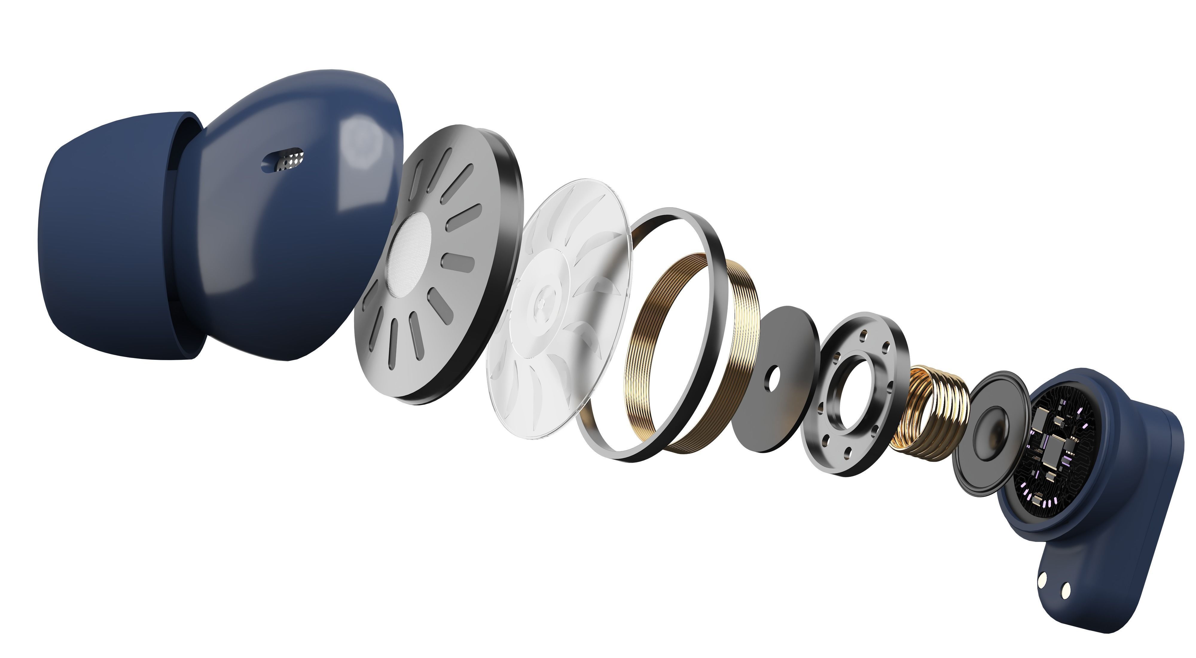 Earphone Mechanism 3D model_2