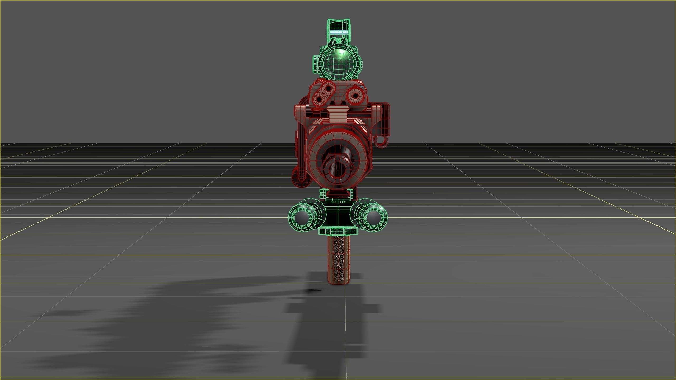 Ohio ordinance Works REAPR Low-poly 3D model_13