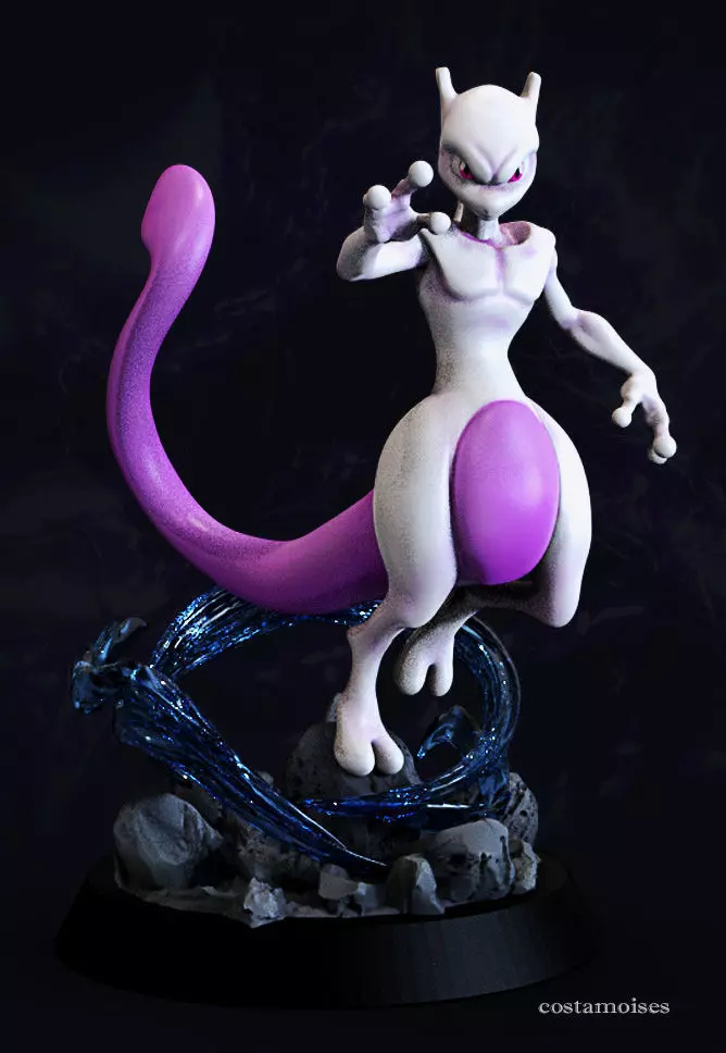 MEWTWO Free 3D print model