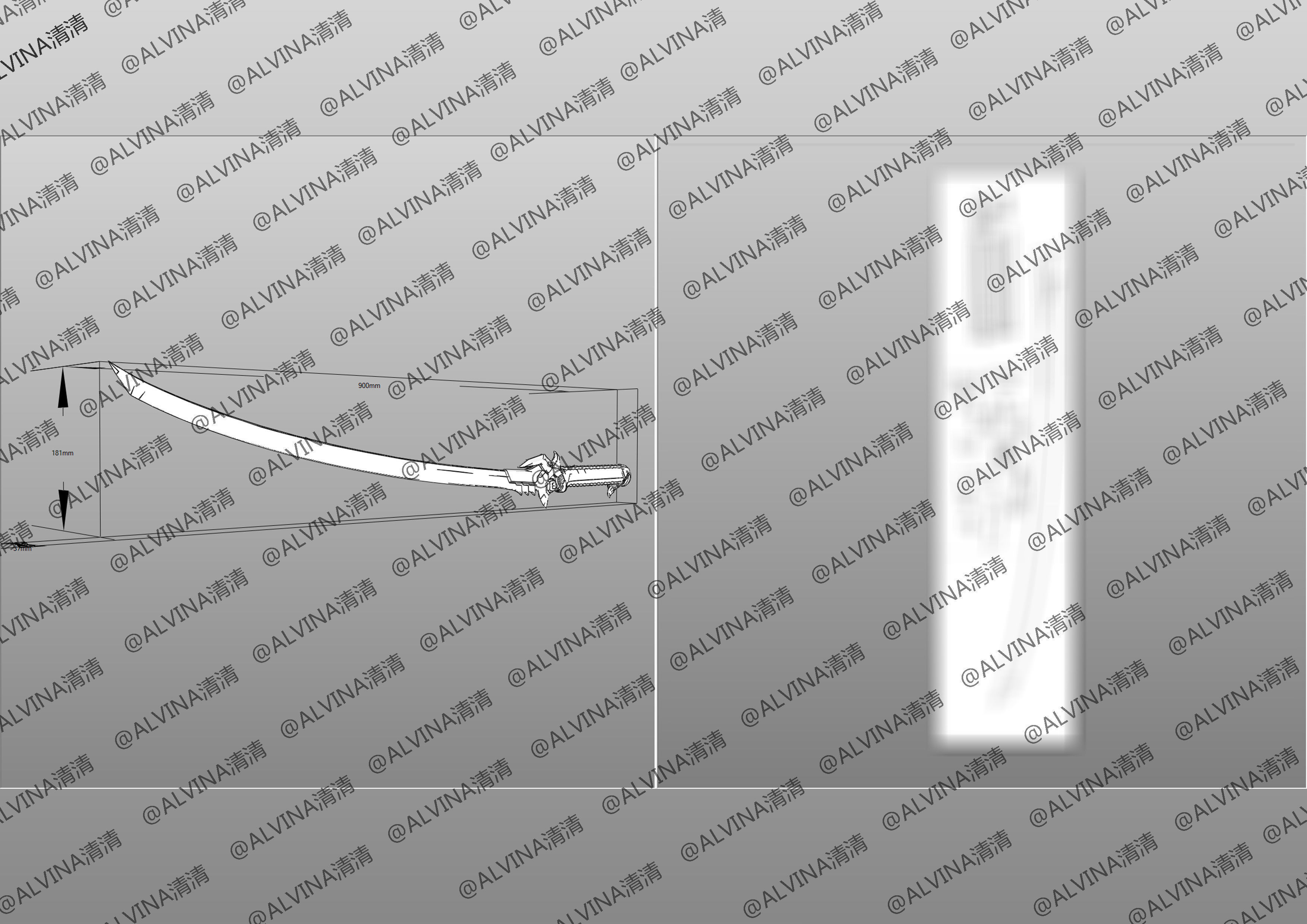 Overwatch Genji Onimusha Armor - DIY Cosplay Pepakura Foam Low-poly 3D model_24