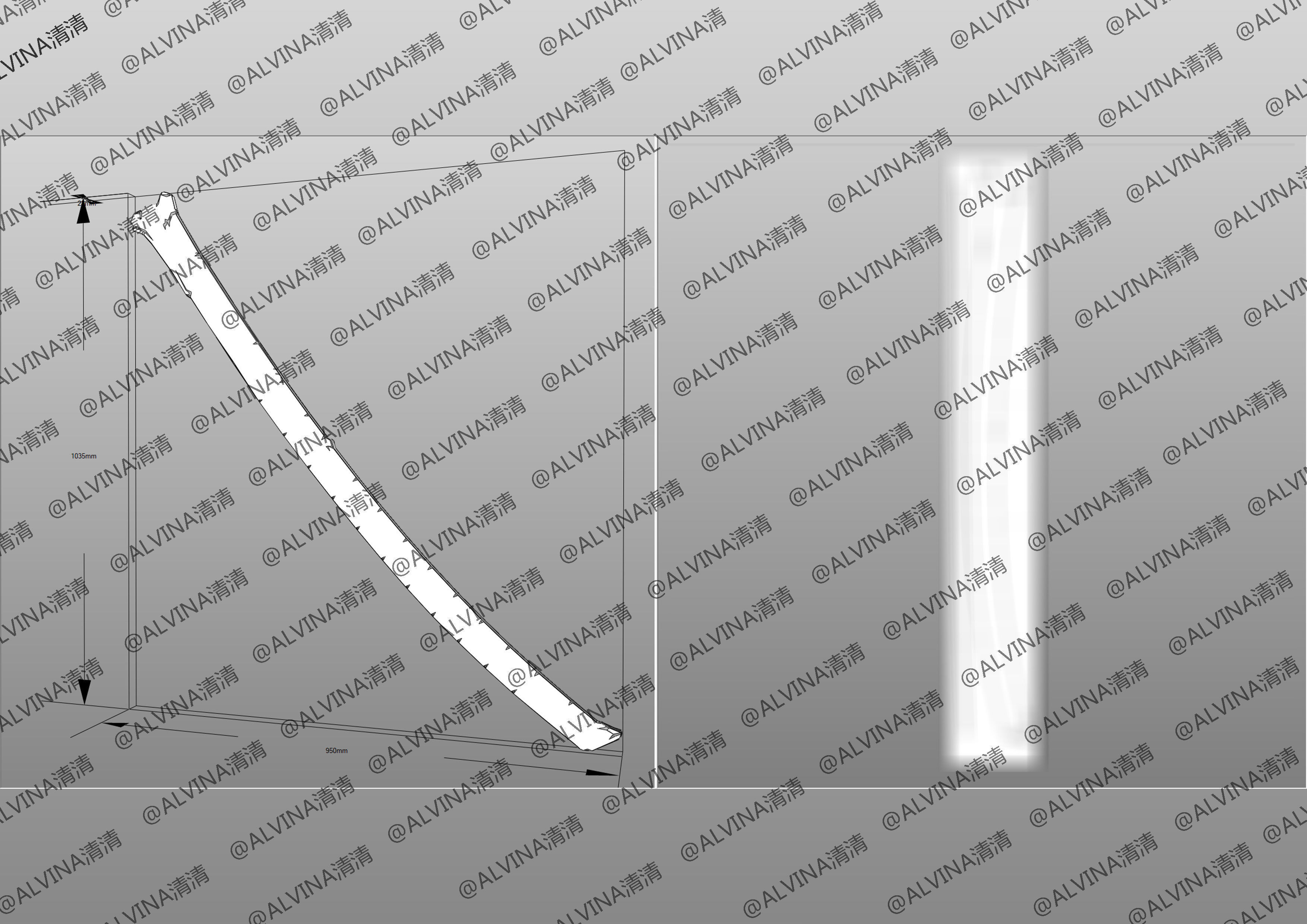 Overwatch Genji Onimusha Armor - DIY Cosplay Pepakura Foam Low-poly 3D model_26