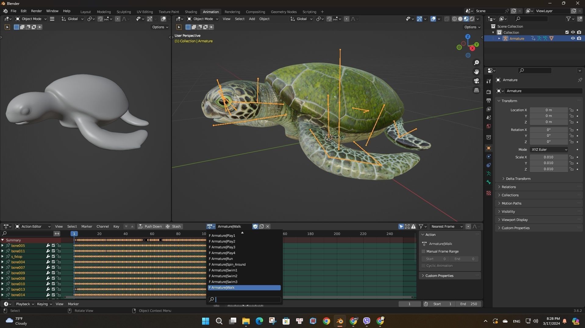 Turtle-A3 3D model_21