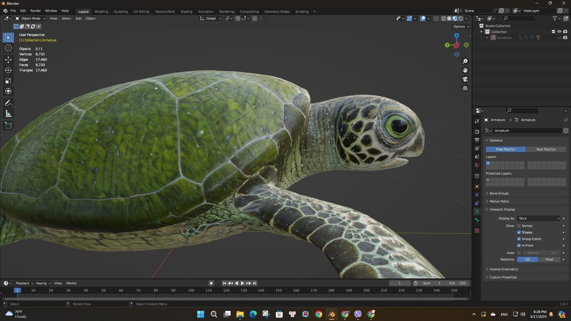 Turtle-A3 3D model_20