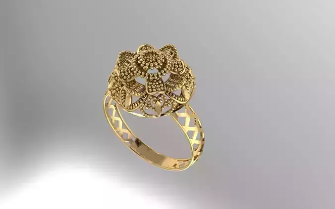 Gold Ring 32