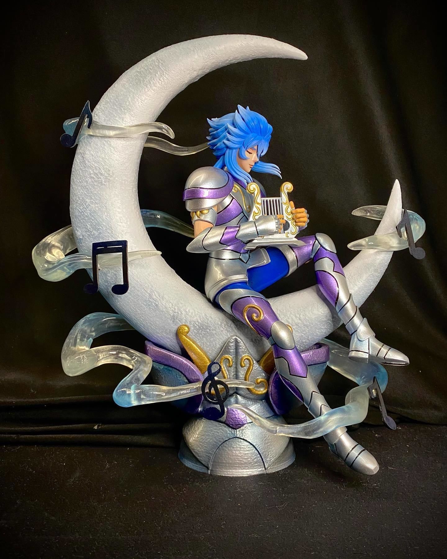 ORPHEU OF THE LYRA HOUSE - SAINT SEIYA 3D print model_2