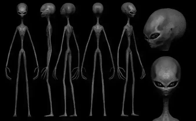grey alien