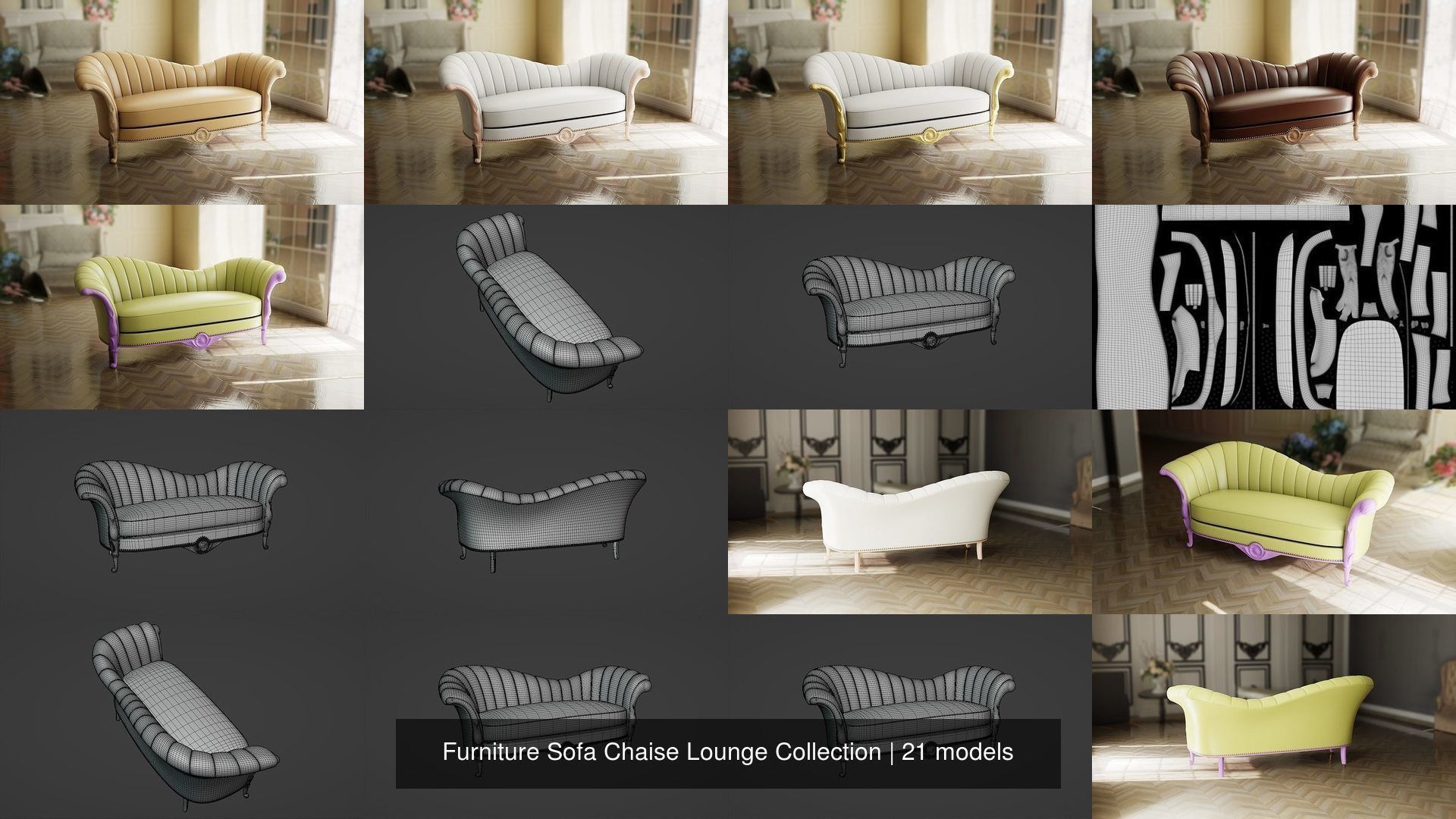 Furniture Sofa Chaise Lounge Collection _5