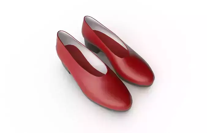 Women Shoes M03 Low-poly 3D model