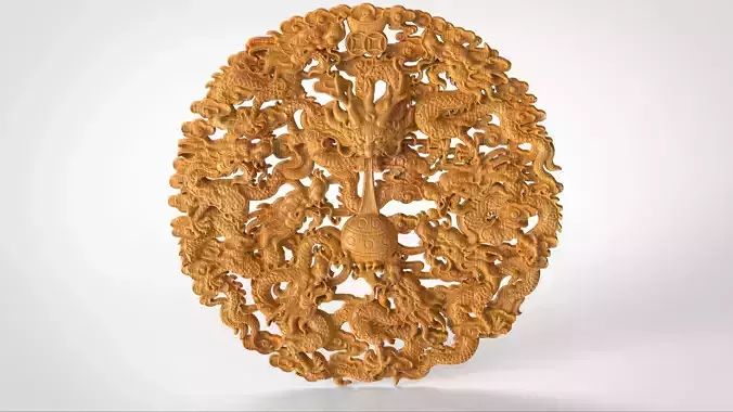 dragon 3D print model