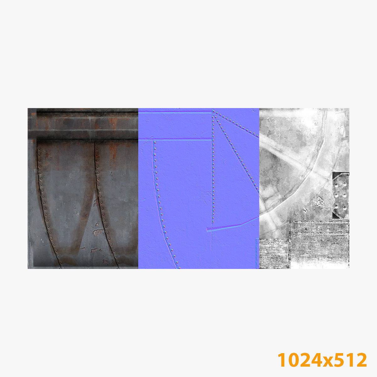 Water Towers Low-Poly Set Low-poly 3D model_10