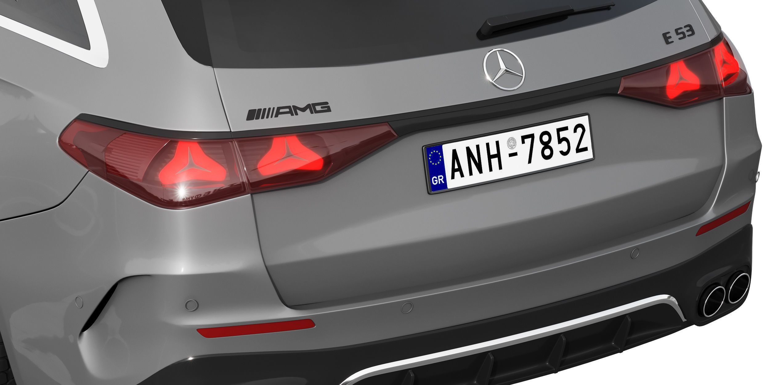 Mercedes-Benz E53 AMG Hybrid Estate 2024 3D model_11