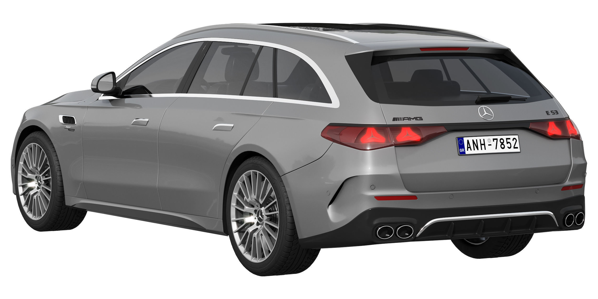 Mercedes-Benz E53 AMG Hybrid Estate 2024 3D model_2