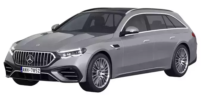 Mercedes-Benz E53 AMG Hybrid Estate 2024 3D model