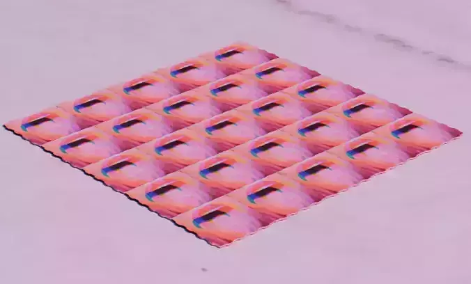LSD board Free 3D model