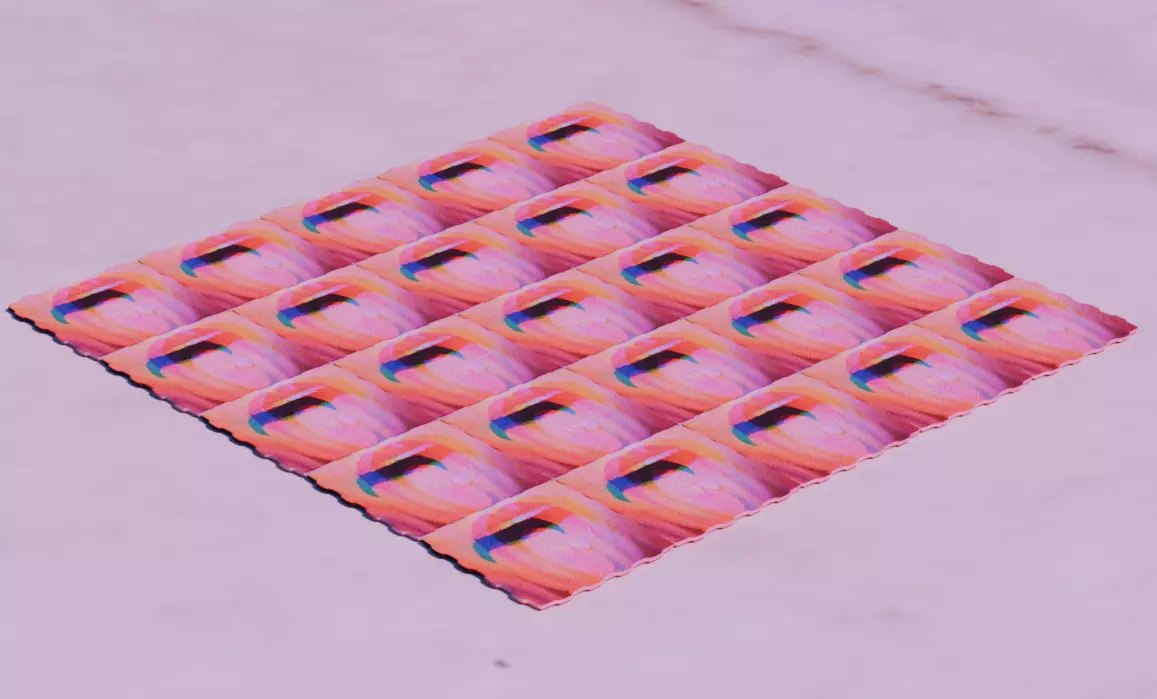 LSD board Free 3D model