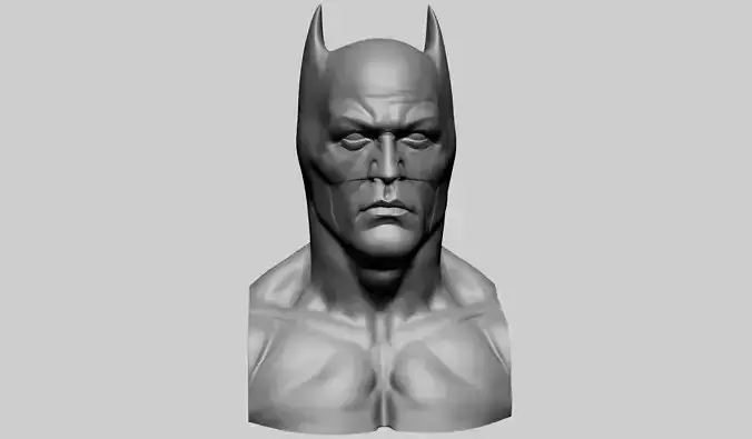 Batman Bust - Printable 3D print model