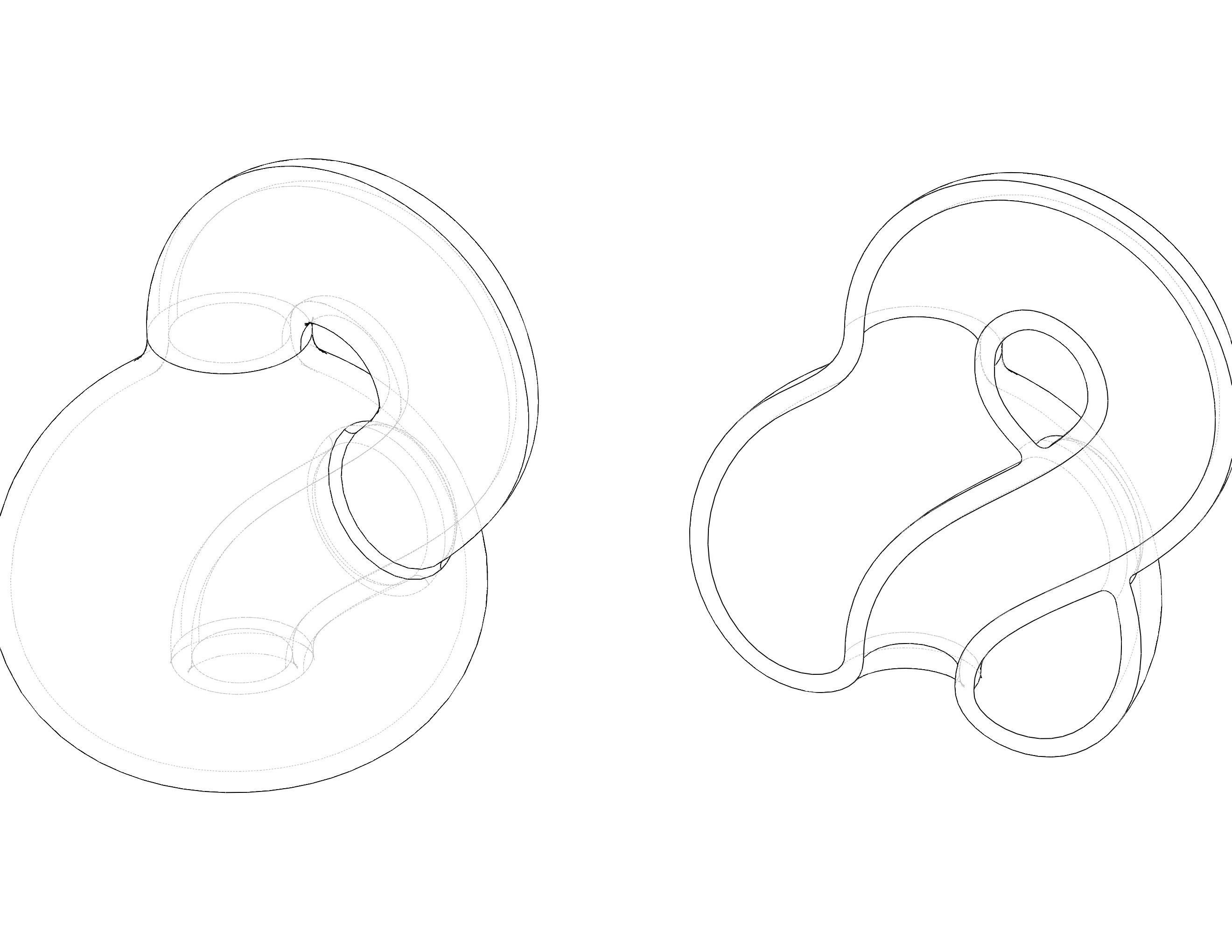 Optical illusion - Klein Bottle by MC Escher 3D model 3D printable ...