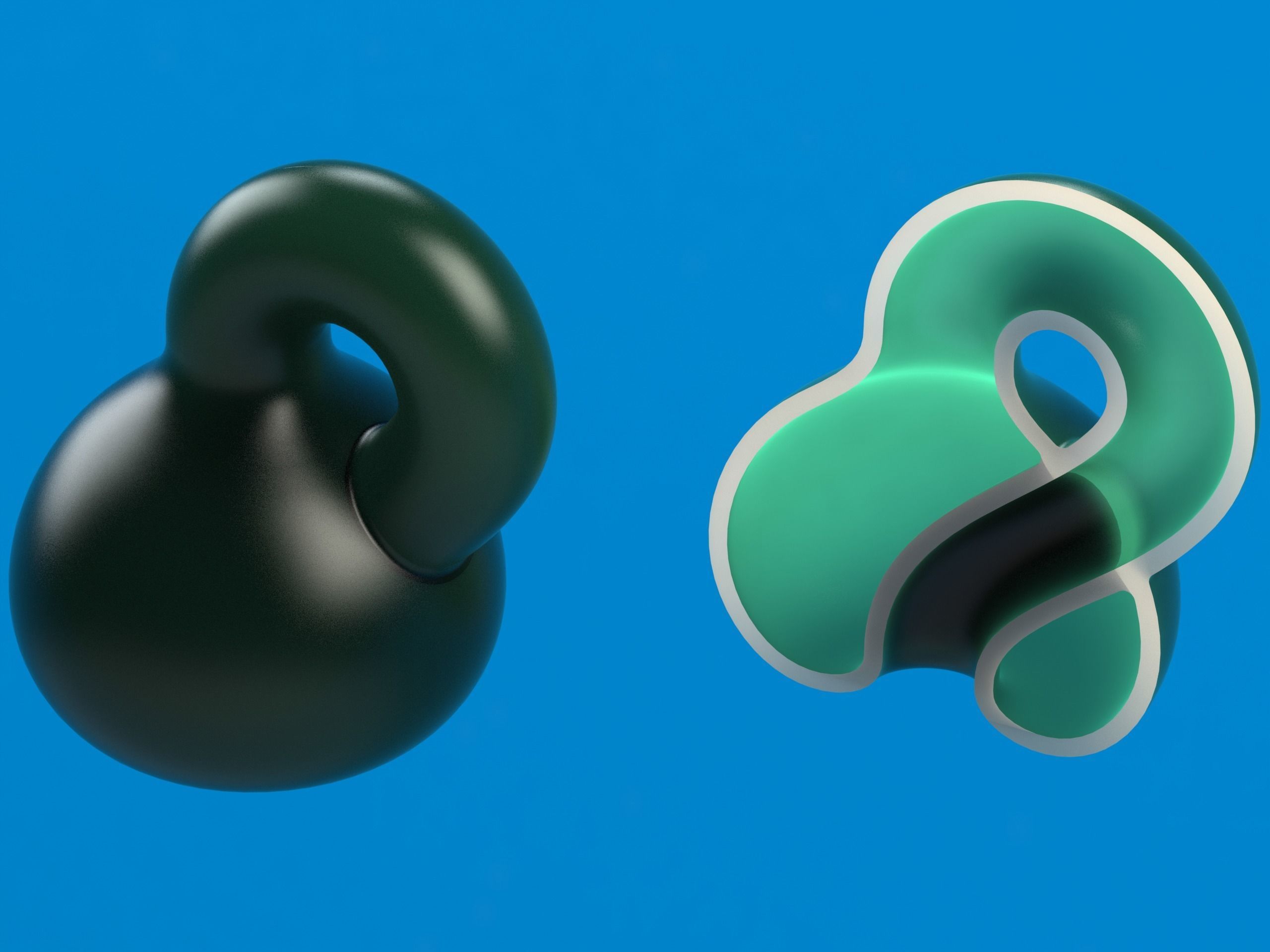 Optical illusion - Klein Bottle by MC Escher 3D model 3D printable ...