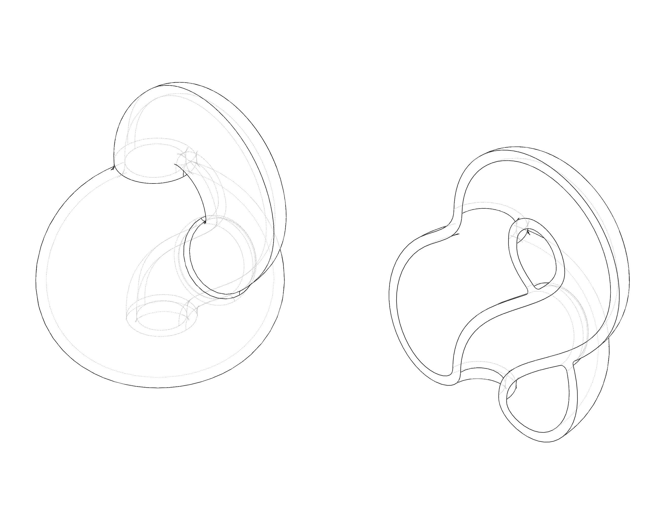Optical illusion - Klein Bottle by MC Escher 3D model 3D printable ...