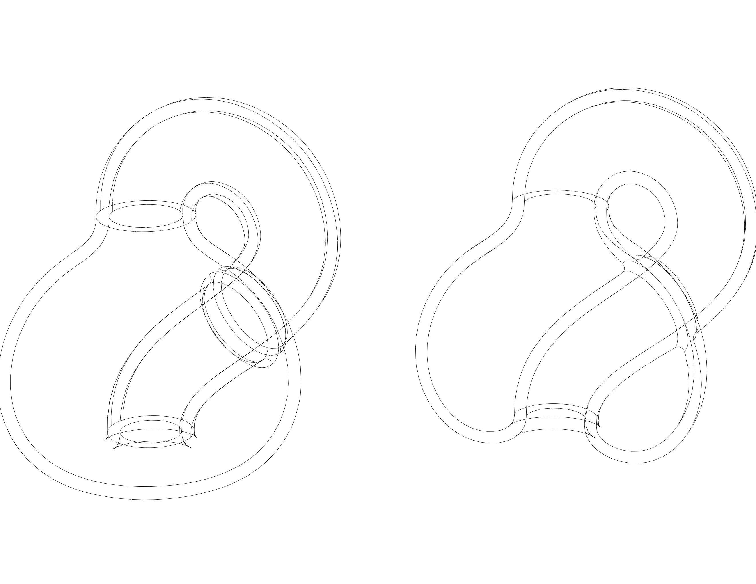 Optical illusion - Klein Bottle by MC Escher 3D model 3D printable ...