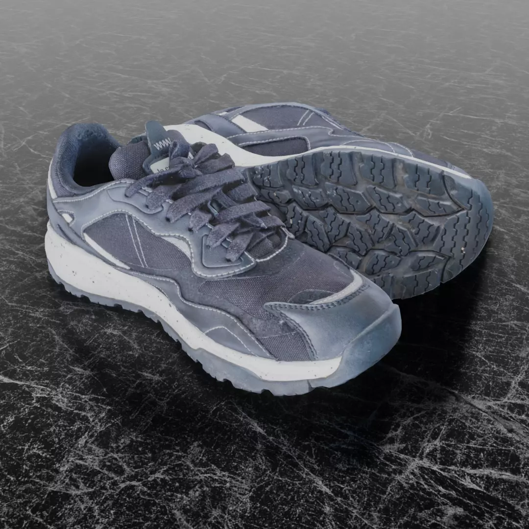 MICHELIN LCS MONT BLANC 3D SHOES Low-poly 3D model_0