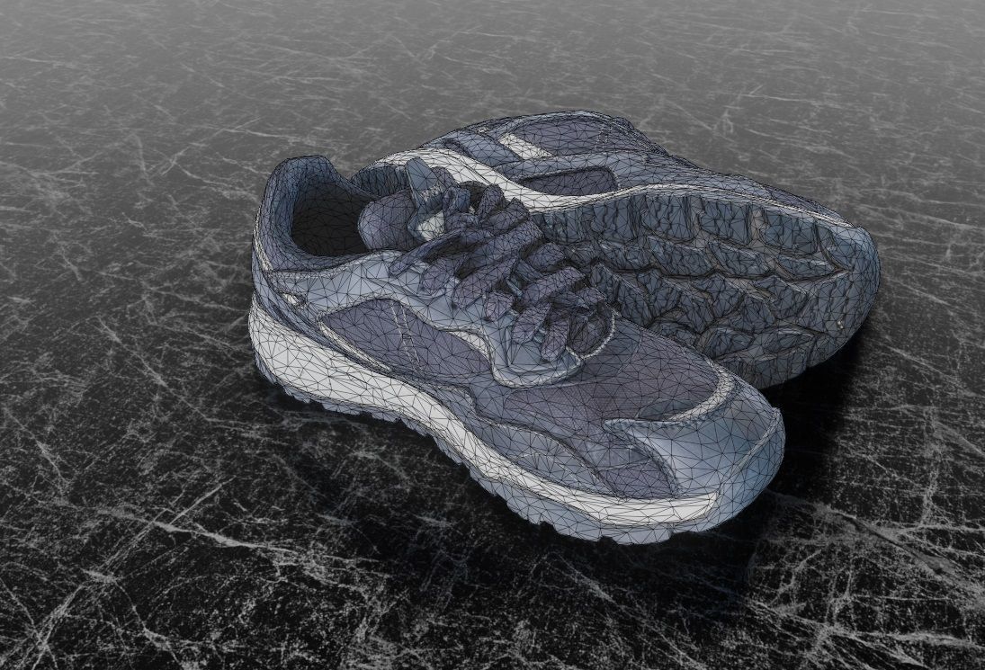 MICHELIN LCS MONT BLANC 3D SHOES Low-poly 3D model_13