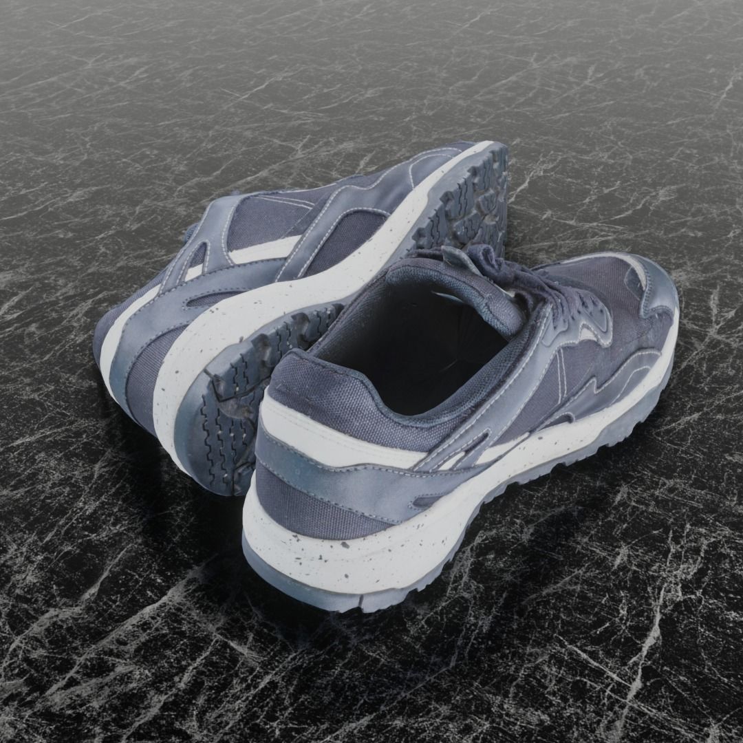 MICHELIN LCS MONT BLANC 3D SHOES Low-poly 3D model_5