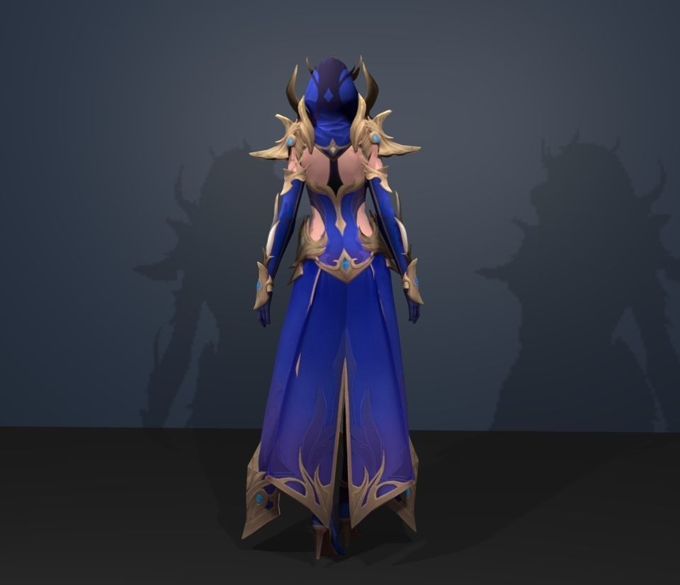 npc elisa 3D model_4