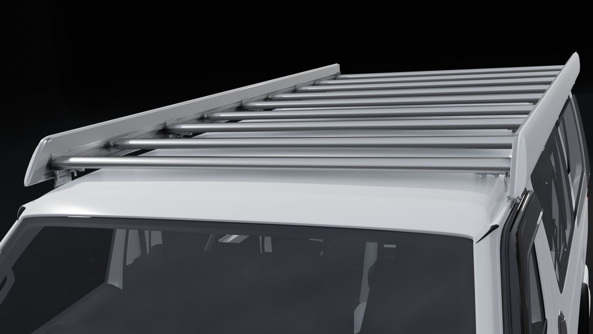 Toyota Hiace Super GL Modif 3D model_19